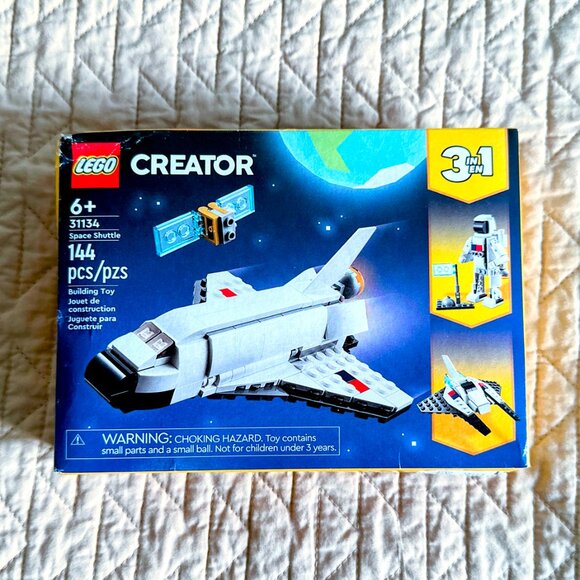 LEGO 3 in 1 Creator Space Shuttle Ages 6+ NIB NWT - Picture 2 of 7